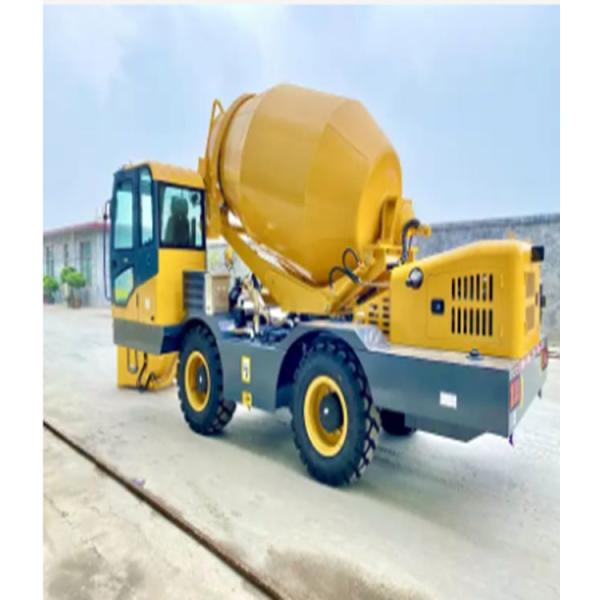 Мобильный цемент-бетонный смеситель с насосом Малый мини-моторный ролик 2,6 кубических метров с сочлененным двигателем для строительства