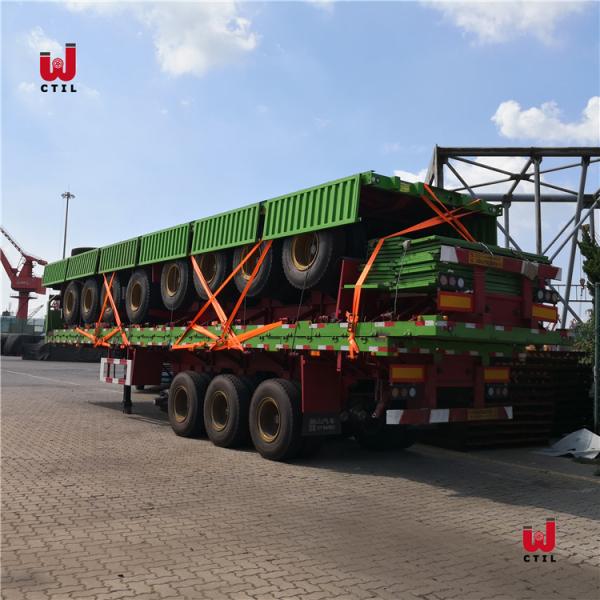 45t Semi падают бортовой треугольник трейлера груза трейлера 13m общего назначения