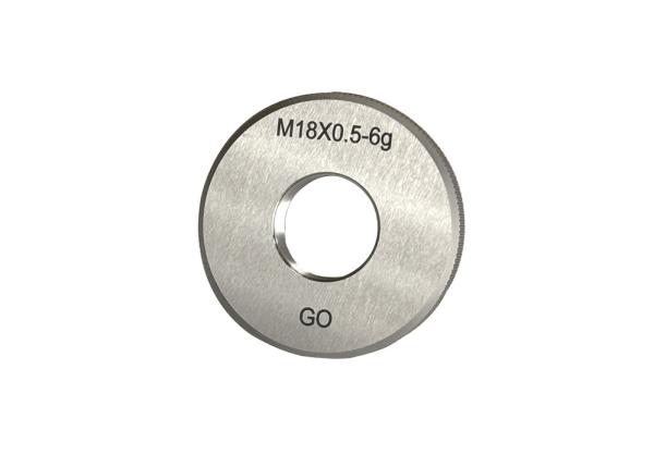 M18.0 Gauge métrique de l'anneau de fil GO et NOGO Types pour les produits d'essai de fil
