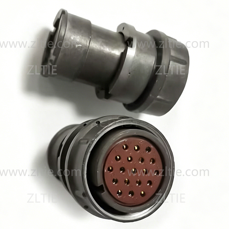 2PM-27 Series 19 Pin Circular Connector Female Straight Cable Plug Shielded 2РМДТ27КПЕ19Г5В1В
