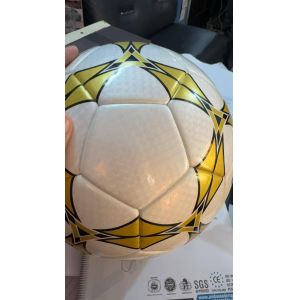 Lance fan crystal pattern Crystal Double Layer PU Coated Soccer Leather with Waterproof Non-Woven Backing and Customizable Pattern