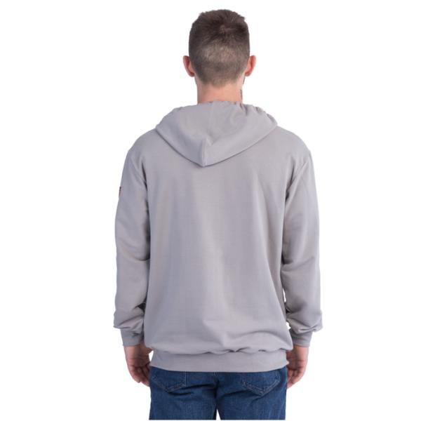 HRC2 Arc Proof FR Pullover Hoodie Sweatshirt Gray Color NFPA 2112