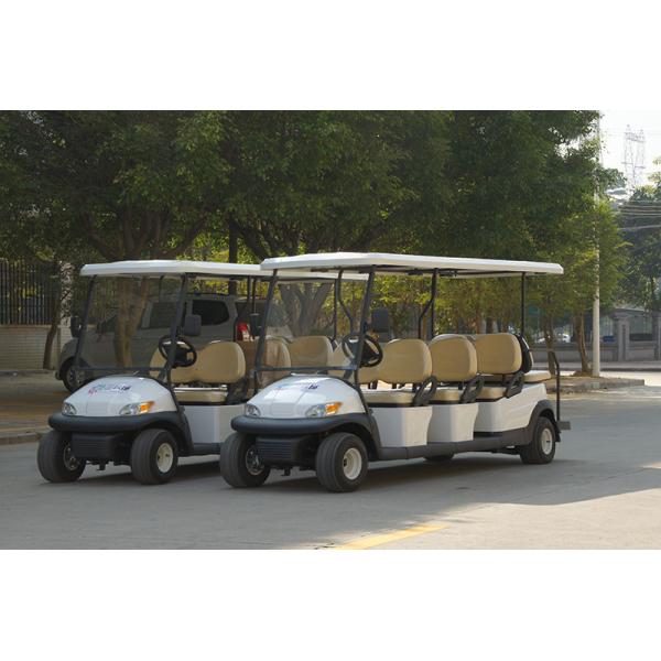 6 Seats & 2 Rear Eco-Friendly Cruiser Electric Golf Buggy with 48V Lithium Battery
