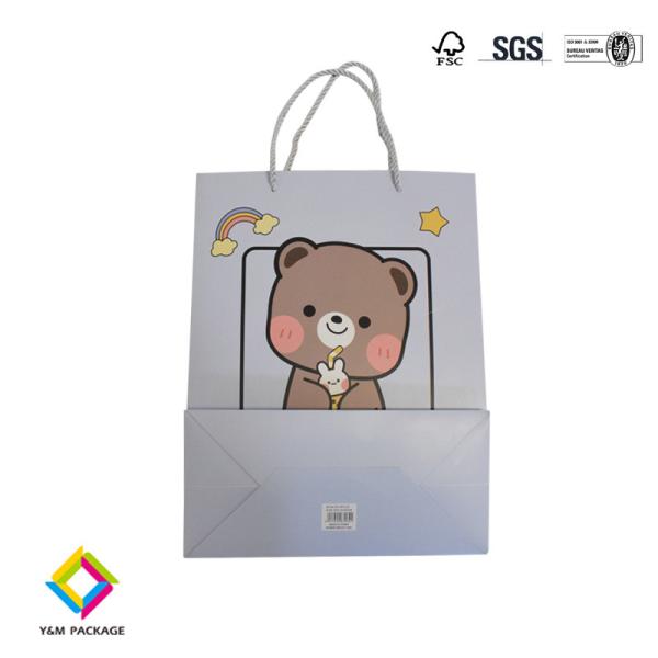 Paper Gift Bag Kids Children Gift Bags Cute Printing For Birthday Favors Chocolate Toys