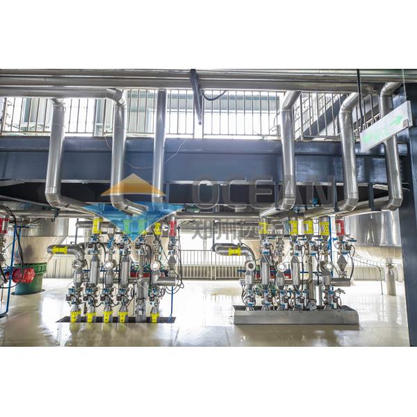 Участок нержавеющей стали 3 завода рафинадного завода 440V пищевого масла Tinytech непрерывный