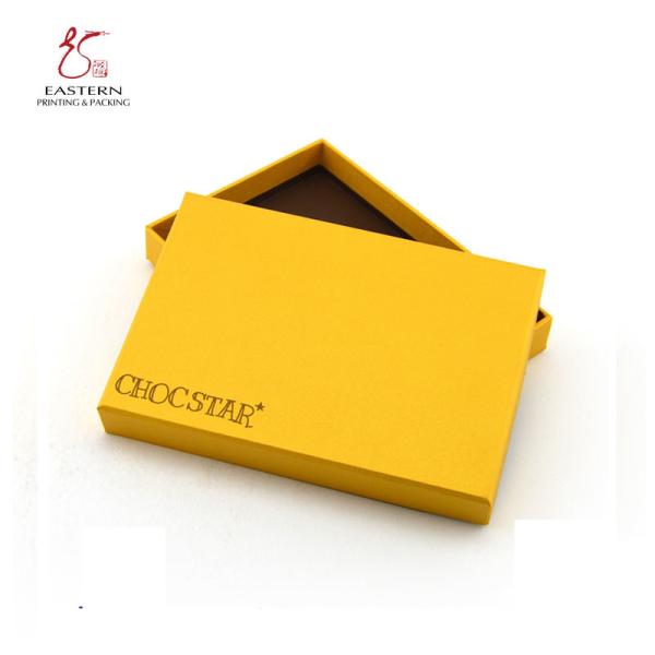 8cm Width Chocolate Packaging Paper Box