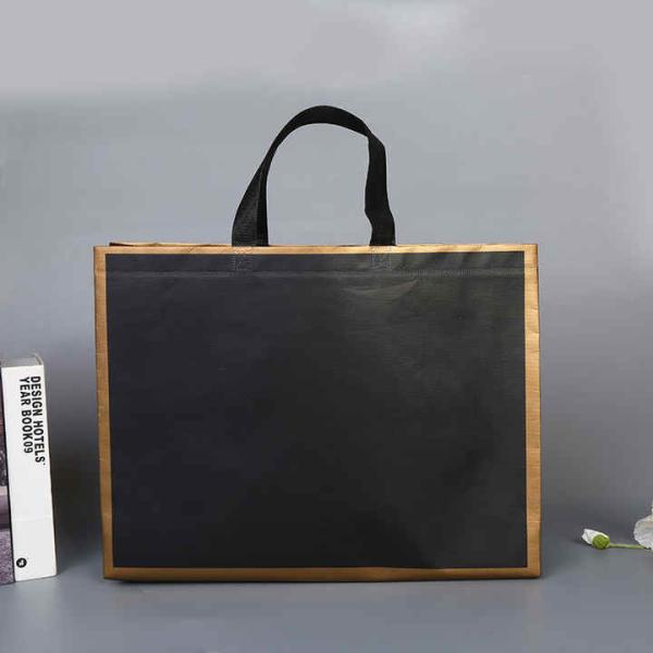 Large Capacity Fabric Shopping Bags Folding Eco-Friendly Tuff Stength Tote Bags Reusable DIY Shoulder Bag Grocery Handbag Beige White