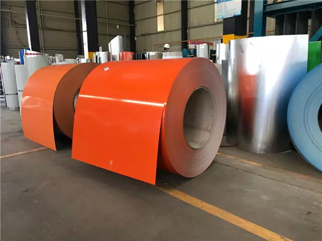 DX52D DX53D PPGI galvanizou a bobina de aço DX51d Prepainted a folha do soldado