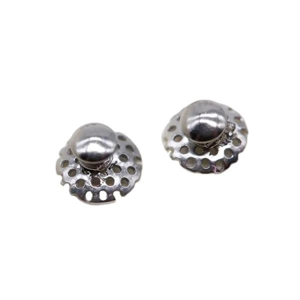 Bondable Lingual Button With Hole 10 pcs Stainless Steel Orthodontic
