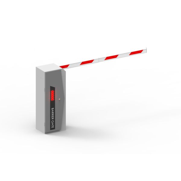 IP54 Automatic Car Parking Barriers AC DC Motor Barrier Boom Gate With LED Light Direction