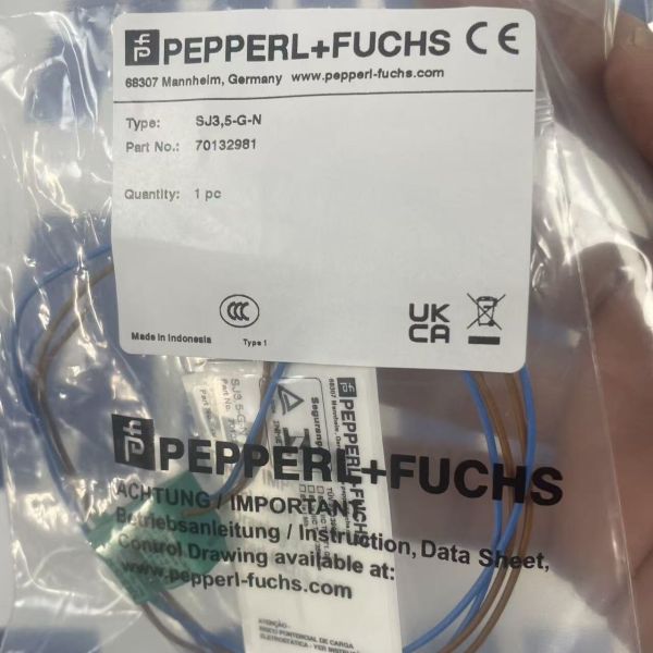 Pepperl+Fuchs SJ3,5-G-N | 3.5mm Slot Sensor, NAMUR, IP67