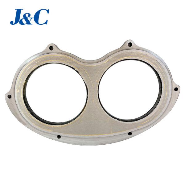 SANY DN200 DN230 Concrete Pump Wear Plate Tungsten Carbide 15mm