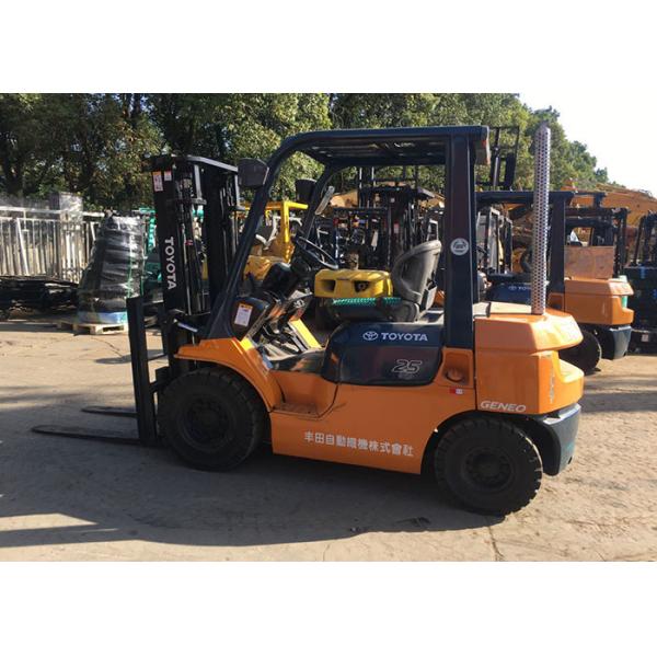 Оранжевый цвет 2.5Т использовал дизельный грузоподъемник, грузоподъемник подержа