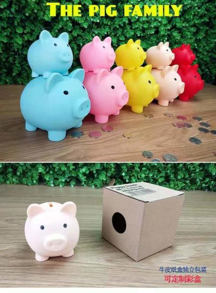 estoque cerâmico 200g do mealheiro do dinheiro de 15x13x12cm, banco da moeda para crianças