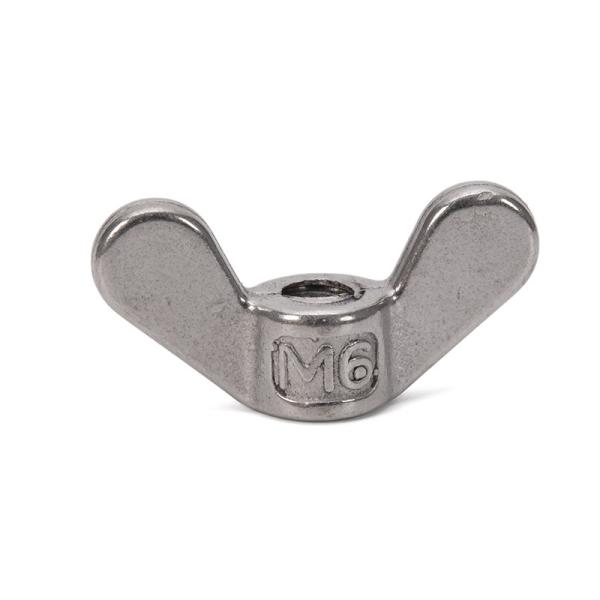 ANSI/ASME Standard Alloy Steel Stainless Steel Butterfly Wing Nut DIN315 Galvanized Finish for Retail Industry