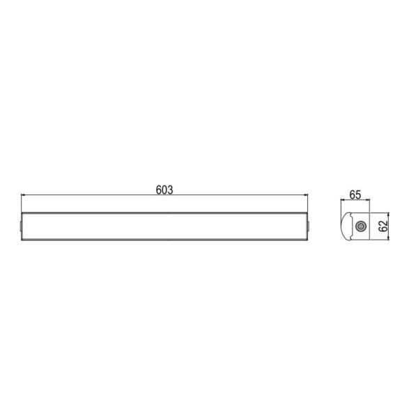 Пароустойчивый светодиодный светодиодный светодиодный светодиод с 2FT 4FT 5FT 12W-56W аварийным набором микроволновой датчик для хранилища парковочного участка