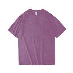                  T Shirt Men Solid Color T-Shirt Simple Style Male Casual Tshirt Short Sleeve O Neck Plus Size             