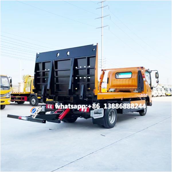 SHACMAN Multifunction Plat Form Wrecker Body Tow Truck  Road Block Removal Truck  Rollback