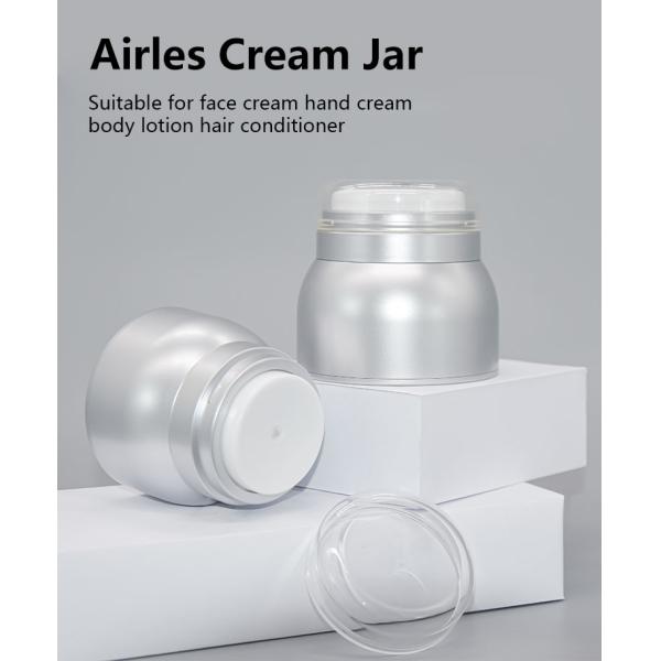 Акриловые безвоздушные опарникы с упаковкой 30g и 50g крышек косметической