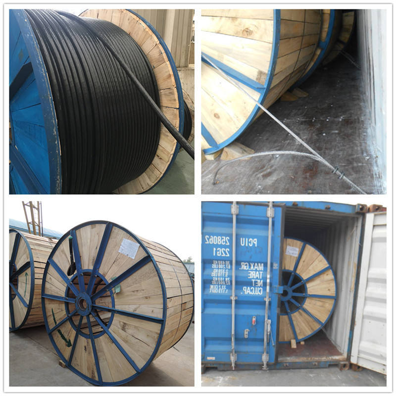 4x120 4x150mm2 4 Cores 3 Phase Aluminum Electric Cable Wire Underground Black Al Power Cable 0.6-1kV XLPE Insulation Material