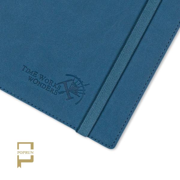 100GSM Ivory Paper Large Academic Planner Night Blue Weekly Schedule