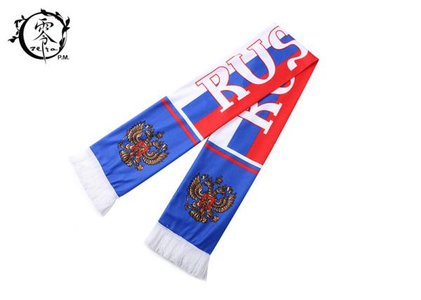 Russian Champions League Sublimation Scarf World Cup For Man