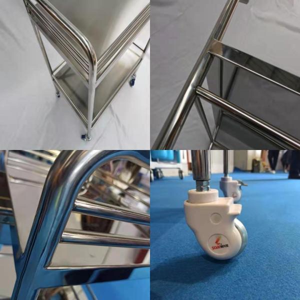 OEM Metal Emergency Medicine Trolley ISO Certificated