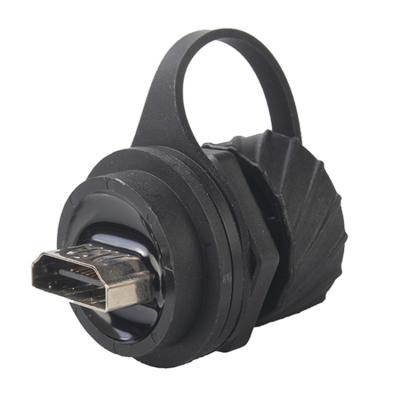 Fêmea industrial da categoria ao acoplador impermeável fêmea do adaptador de HDMI