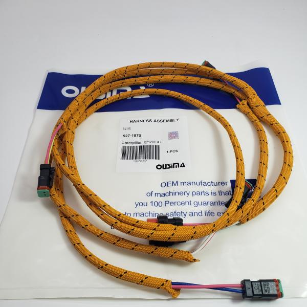 Partie d'essai du moteur CAT E320GC Harness de câblage 527-1870