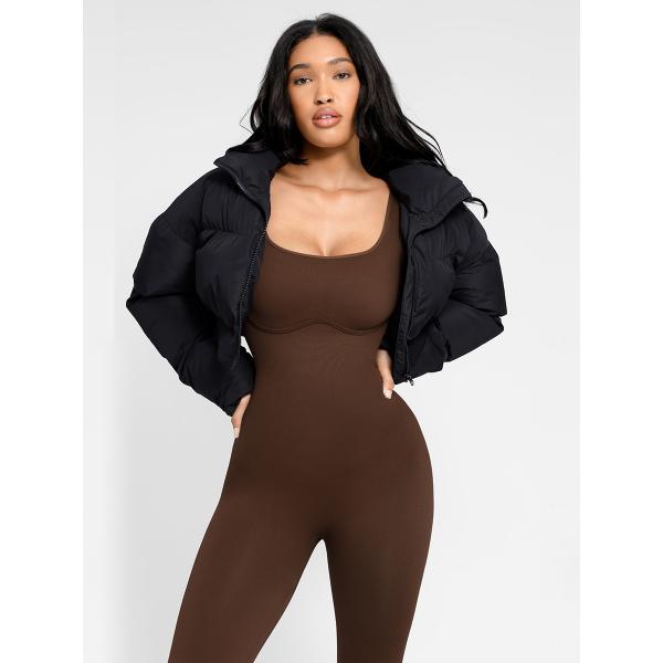 Летняя вязаная высокая эластичная женщина без рукава тесная одежда однокомпонентные платки