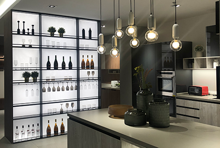 Beleuchtet Beleuchtung Display Regal Schrank Anzeige Regal Anzeige Schrank Display Racks Shelves with Adjustable LED