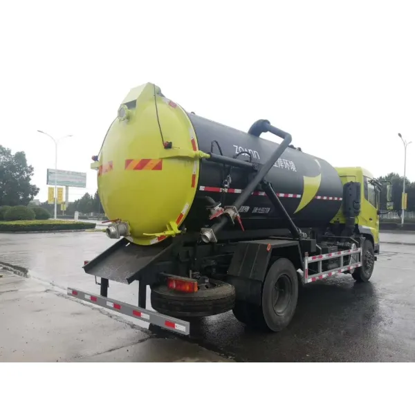 Manufacturer Direct Sales of 15 Cubic Meters Dongfeng Sewer Cleaning Truck Sewage Suction Transport Truck Powerful Suction Truck