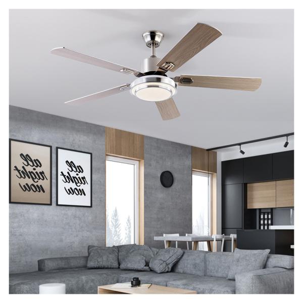 Modern Home Ceiling Fans 52 Inch Ceiling Fan With Light And Remote Control