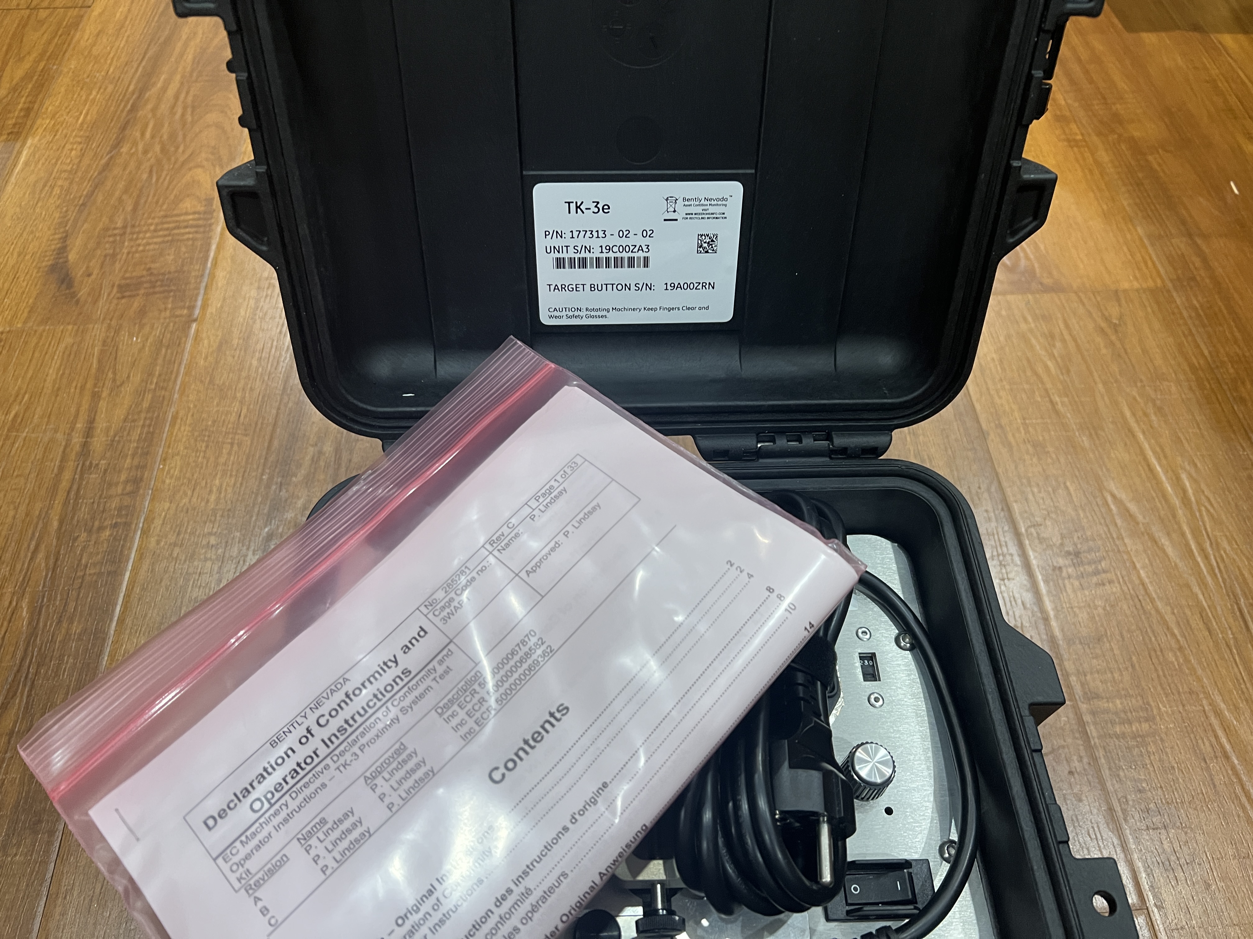 Изогнуто продукты New& набора 177313-02-01 теста системы близости TK3 Невады TK-3E 177313-02-02 электрические управляемые первоначальные