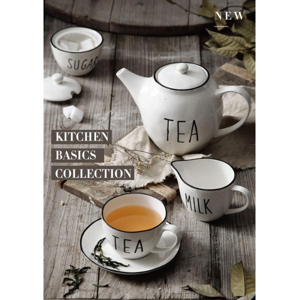 Healthy Black Speckled 21cm Porcelain Dessert Platter  Plates