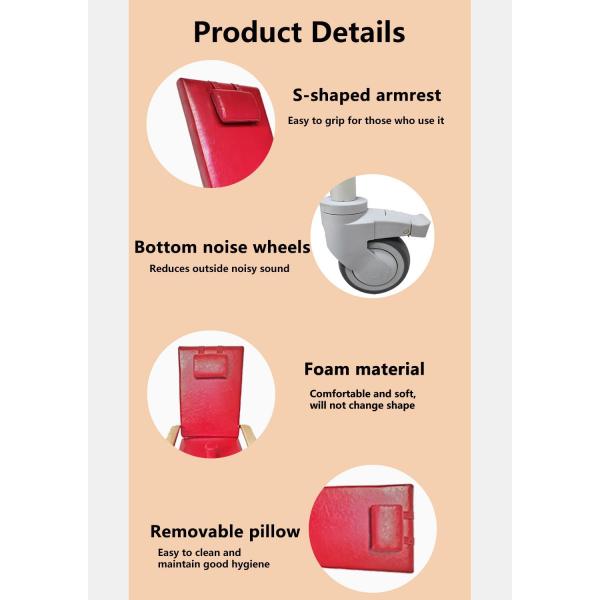 Foam Comfortable Hospital Nursing Chair Patient Recliner Chair Multifunctional Care