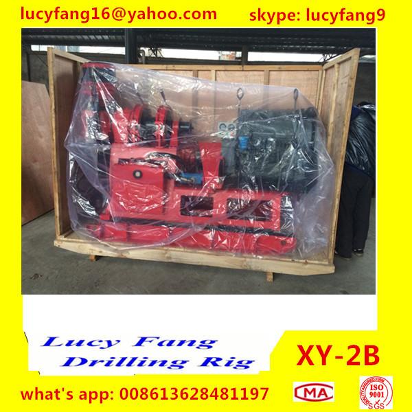 China Deutz Engine High Quality Thailand  Popular XY-2B Skid Mounted Spindle Type Geotechnical Core Drilling Machine
