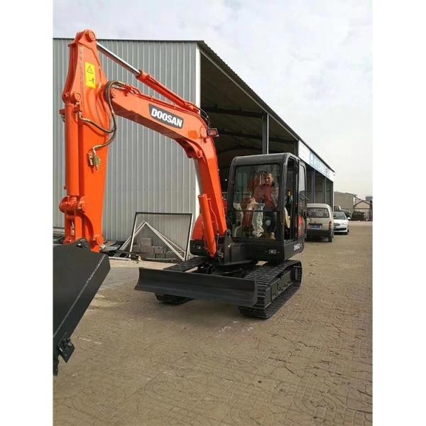 South Korea Used Doosan DH60-7 60 60DX Small Mini Excavator with Original Hydraulic Pump