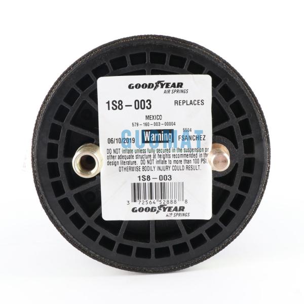 Tipo de manguera de choque de aire Primavera de aire Goodyear 1R8-036 Número de pistón 566-16-7-000-03