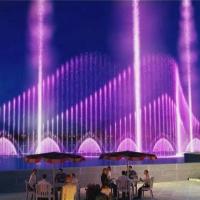 Fontaine d'eau 3D numérique musicale