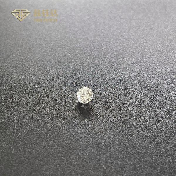 3.3mm aos diamantes crescidos 0.13ct 0.17ct do SI de 3.8mm D E F VVS laboratório fraco