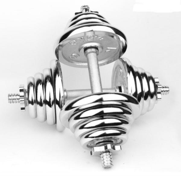 15kg 20kg 30kg 40kg 50kg  60kg cast iron adjustable electroplated dumbbell for sales