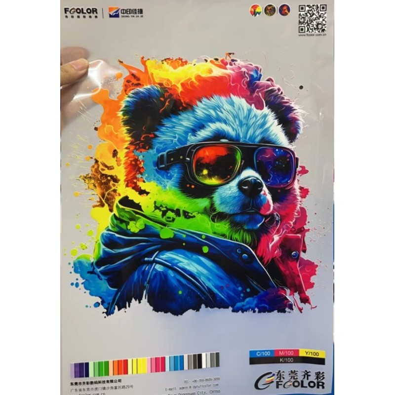 High Quality 1000ML CMYK Heat Transfer Textile Printing White DTF Printer Ink for Epson I3200 I1600 Xp600 1390 4720 Tx800 Head
