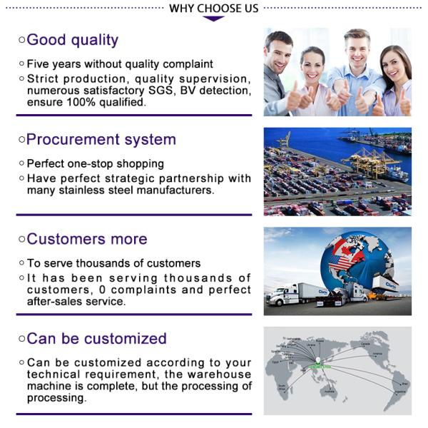 Inox AISI 304 Stainless Steel Plate 3mm 5mm Thick BV IQI Approval