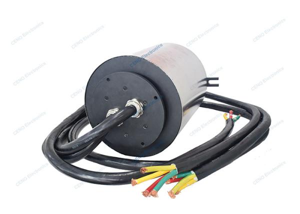 Ip66 Waterproof Slip Ring High Current Electrical Carbon Brush Mechanical