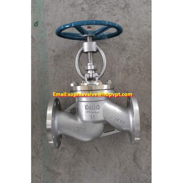 Stainless steel CF8 ANSI DIN globe valve