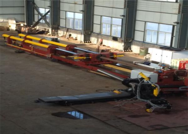 Hydraulic Induction Hot Pipe Bending Machine 3 - 110mm Thickness Wide Suitability