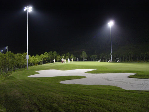 500w Industrial Outdoor Cool White LED Flood Light , AC 100 - 277V Brightest Outdoor LED Flood Lights