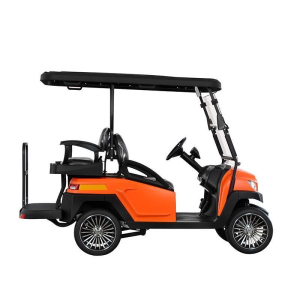Green Hunting 4 Passenger Golf Cart With Trojan Battery 275A Controller