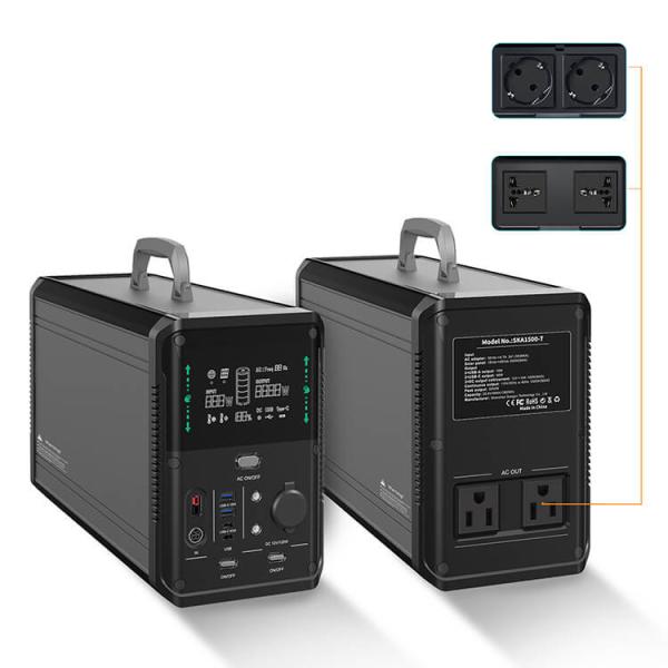 Portable Powered Solar Generator Station Generator 2000w Humanized Design
